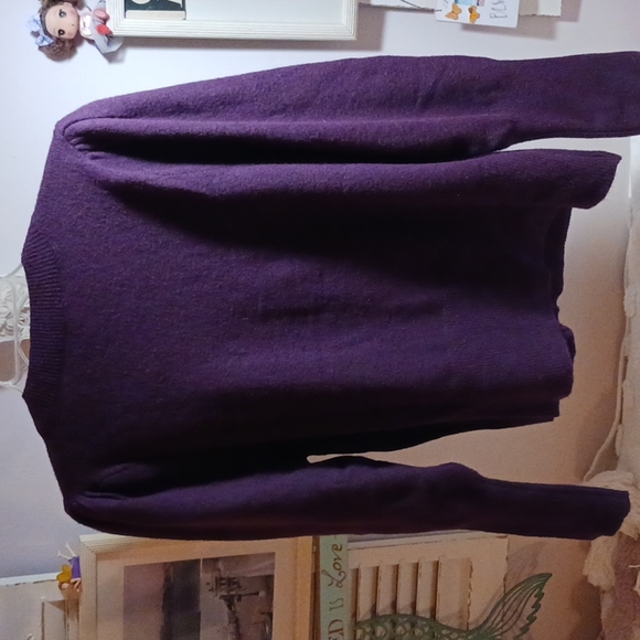 EXPRESS ⚜️ Rheinstone Embellished Puff Sleeve Cardigan.   XL - Picture 2 of 11